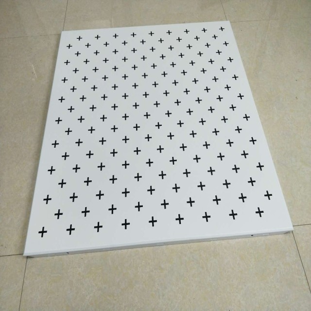Holes Design Sound Proof Aluminum Metal Ceiling TIles Suspended Ceiling For Project