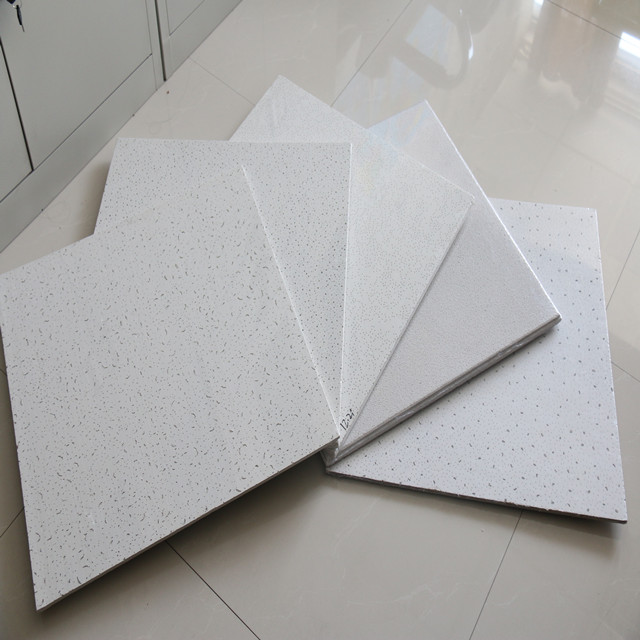  High Quality Mineral Fiber Ceiling Tiles Acoustic Fire-proof Ceiling Boards(图8)