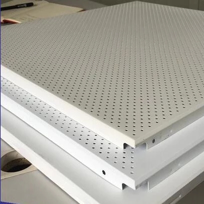 Holes Design Sound Proof Aluminum Metal Ceiling TIles Suspended Ceiling For Project(图4)