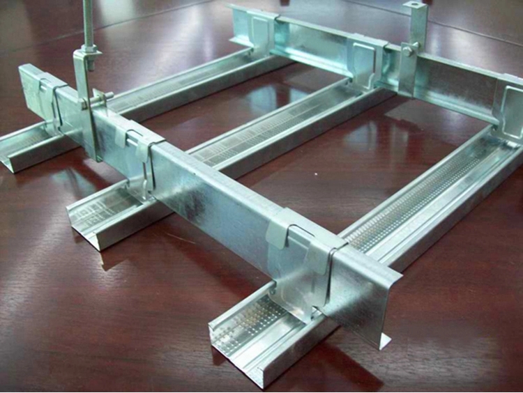 Galvanized Steel Cassette Keel Auxiliary Keel Hook Channel For Gyosum Suspended Ceiling System Const(图1)
